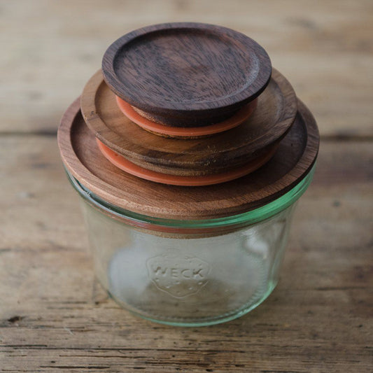 Weck Weck - Acacia Wood Lids - KitchenEnvy